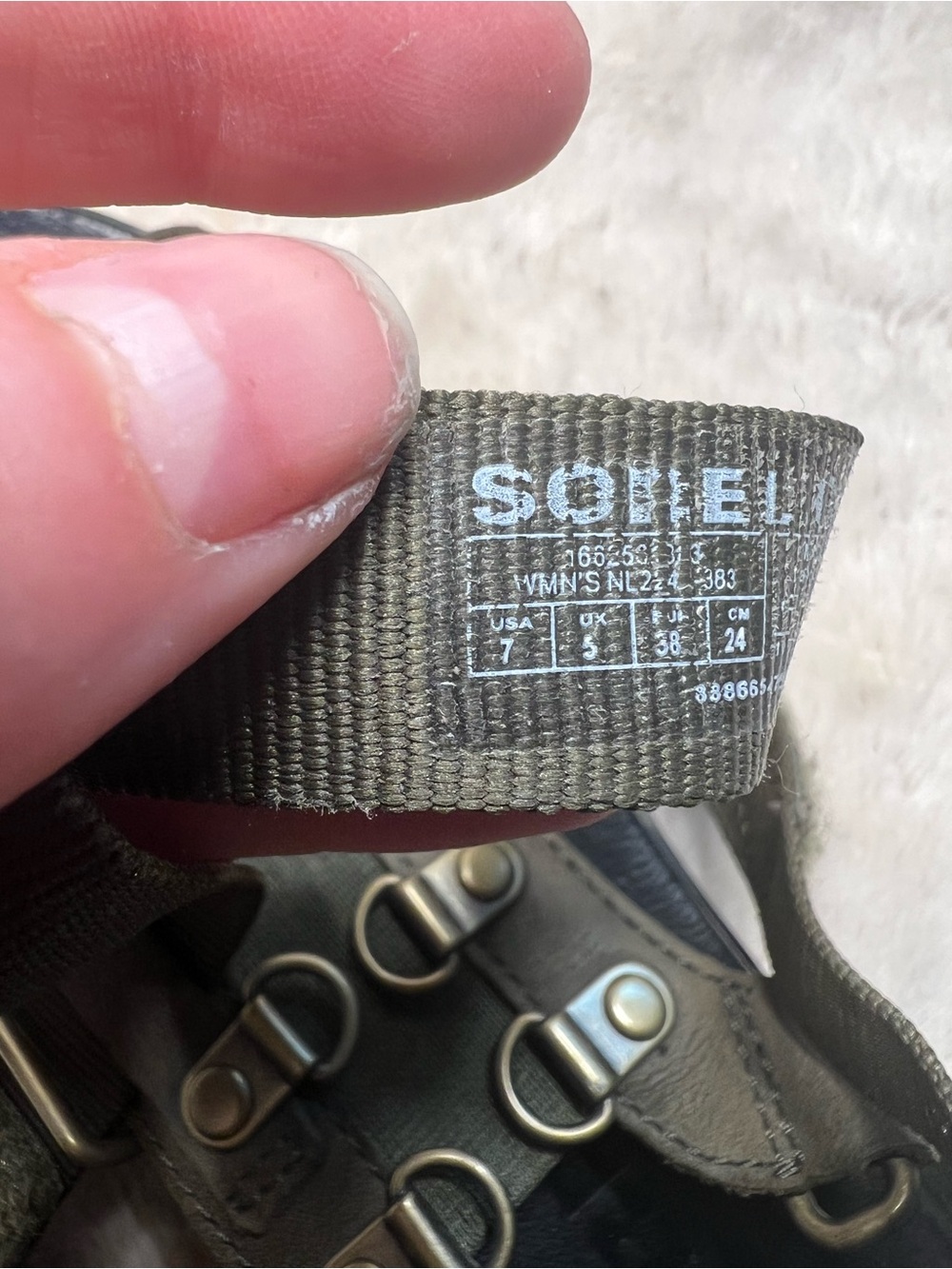 Sorel Torpeda Carly Nori Camo Gladiator Sandals size 7 - Picture 6 of 6